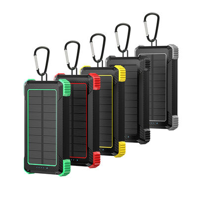 ワイヤレス出力 5W 太陽電池 2.1A 出力 10000mAh iPhone 15 屋外充電