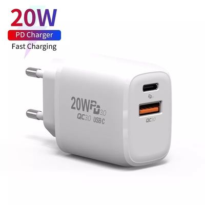 20W 急速充電電源ソケット A C 移動充電器 携帯電話/ラップトップ/プロジェクター