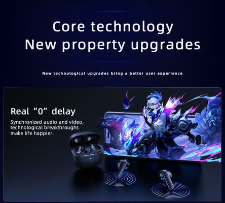 ミニヘッドセット 携帯電話と音楽 最新の2マイク ENC True 無線イヤホン