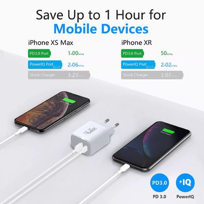 スマートウォッチと複数の電話のための20WPD高速充電アダプタ A C電源ソケット ホーム