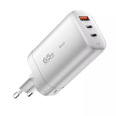 65W GaN 3ポート USB Type-c トラベルアダプター