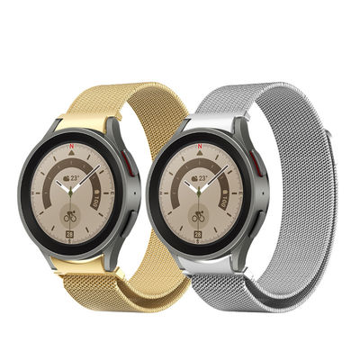 50G ミラノスループステンレス スマートウォッチ バンド サムスン ギャラクシー ウォッチ 5 44mm 40mm