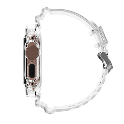 I Watch 2 3 4 5 6 7 8 9 SE 11色 スマートウォッチ用透明帯