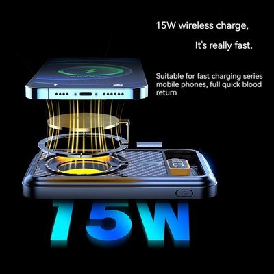 カスタマイズされたロゴ 15w 無線電源バンク 10000mah 磁気 22.5W iPhone