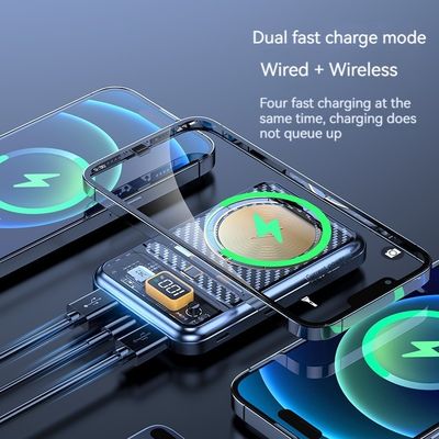 カスタマイズされたロゴ 15w 無線電源バンク 10000mah 磁気 22.5W iPhone