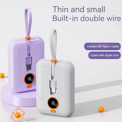 タイプC出力インターフェイス 携帯型 10000mAh パワーバンク 屋外充電とデバイス