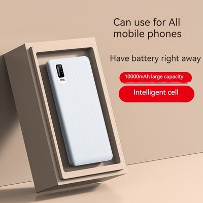 10W出力 マイクロUSB入力インターフェイス 超スリム 10000mah パワーバンク iPhone 15