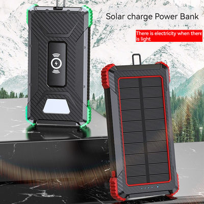 ワイヤレス出力 5W 太陽電池 2.1A 出力 10000mAh iPhone 15 屋外充電
