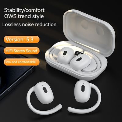 無線ステレオヘッドフォン OWSゲーム 5.3 携帯電話用 低遅延ノイズキャンセリング