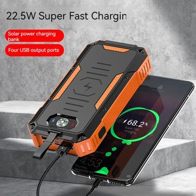 15W出力 パワー プライベート 模具 無線充電 太陽電池 iPhone 30000mAh