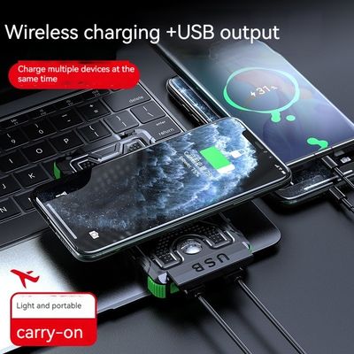 携帯電話 デバイス 10000mAh 太陽電池 コンパスと2.1A出力