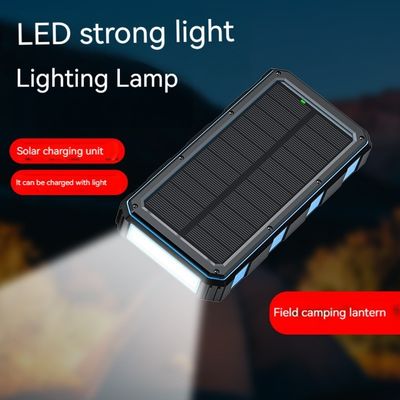 22.5W出力 太陽光モバイル充電器 スマートフォン用 20000mAh 無線充電電池