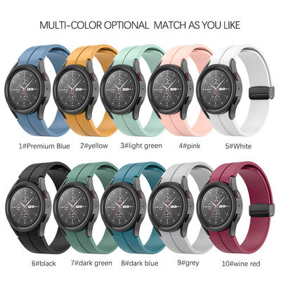 13色オプション シリコンウォッチストラップ サムスン Galaxy Watch 5 Pro 45mm スポーツデザイン