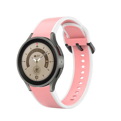 Samsung Galaxy Watch 5 40mm 44mm シリコンストラップ 双面デザイン帯 幅20mm