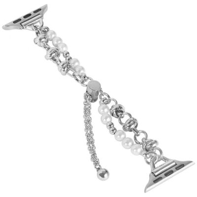 プライベート・モールド IWatch 8 7 6 5 4 3 SE ファッション・パールベルト スマートウォッチ ストラップ