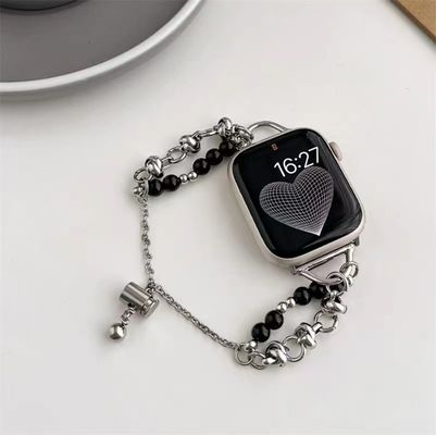 プライベート・モールド IWatch 8 7 6 5 4 3 SE ファッション・パールベルト スマートウォッチ ストラップ