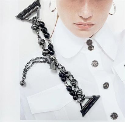 プライベート・モールド IWatch 8 7 6 5 4 3 SE ファッション・パールベルト スマートウォッチ ストラップ