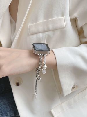 41mm 帯幅 宝石 ステンレス スチール iWatch ストラップ